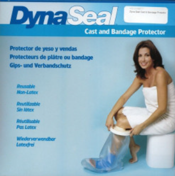 Protetor impermeável para banhos - perna completa - adulto